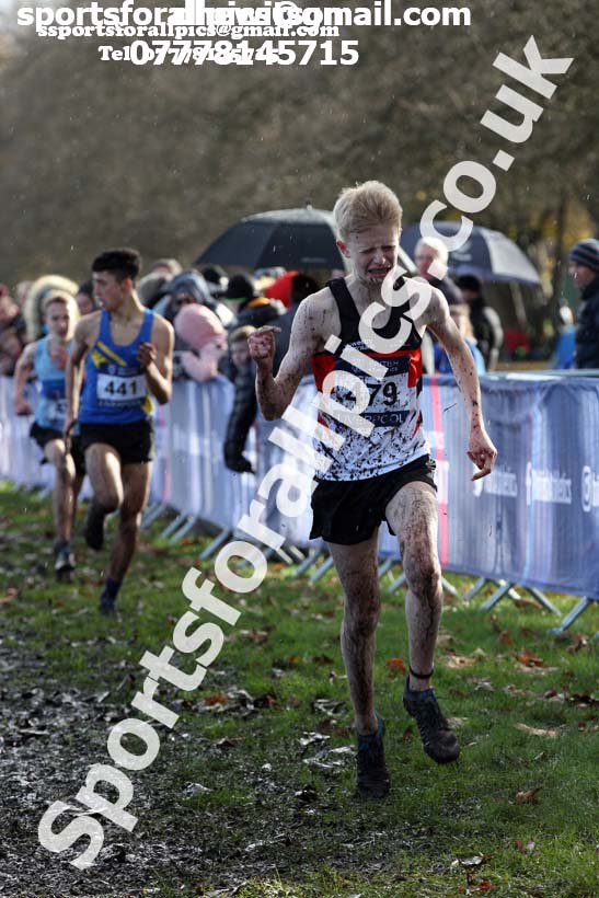 Boys under-15s 2017 British Athletics Liverpool Cross Challenge, Sefton Park, Liverpool. Photo:  David T. Hewitson/Sports for All Pics